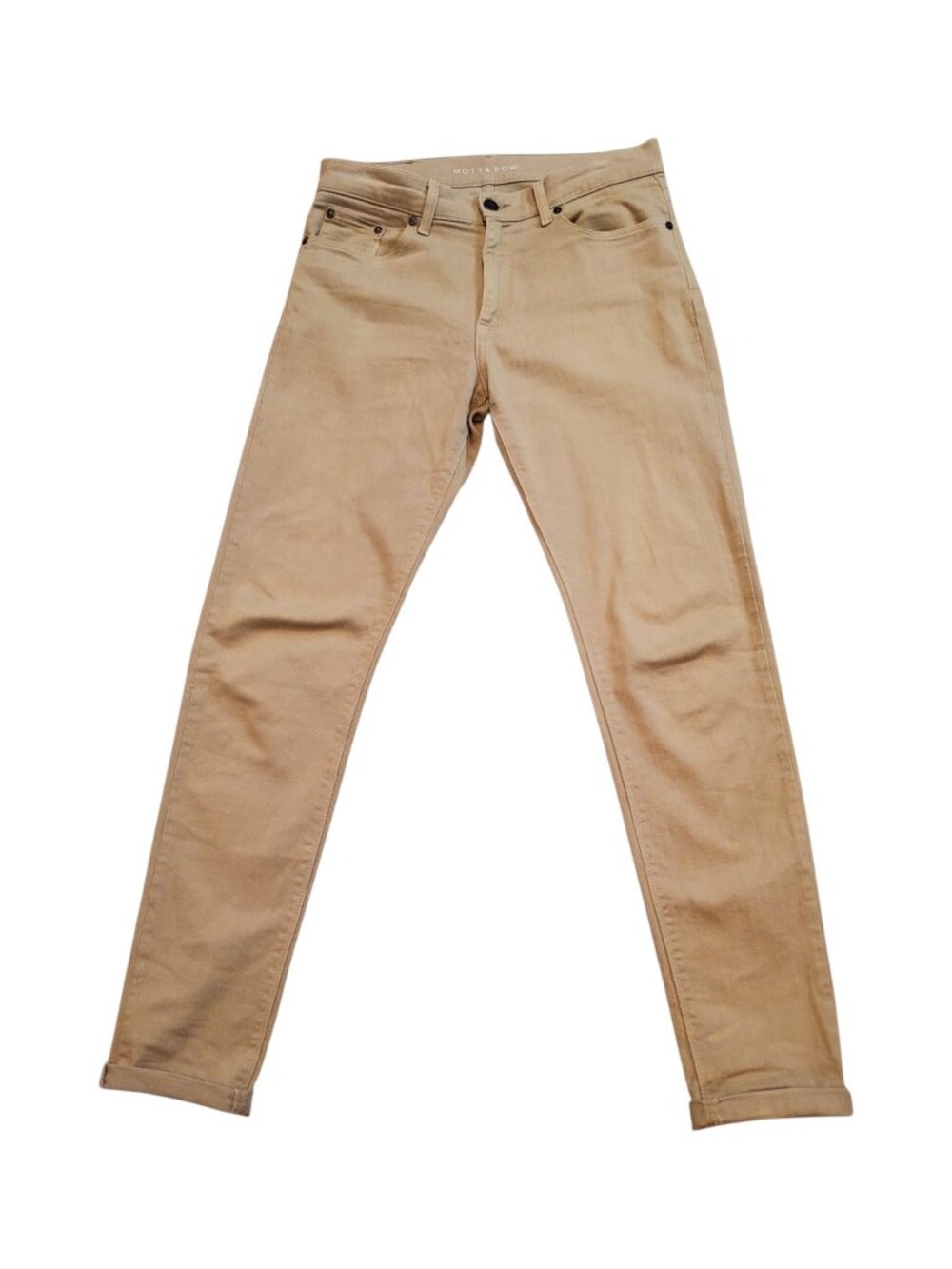 MOTT & BOW SZ 30X32 Men's Skinny Mercer Jeans in Khaki